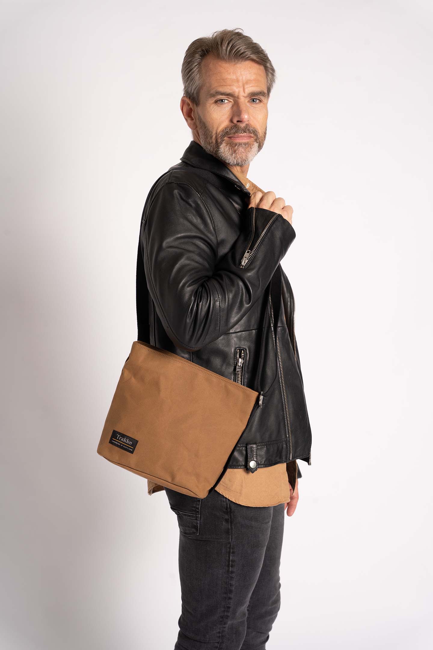 Kelso Sling Everyday Carry Waxed Canvas Bag Trakke