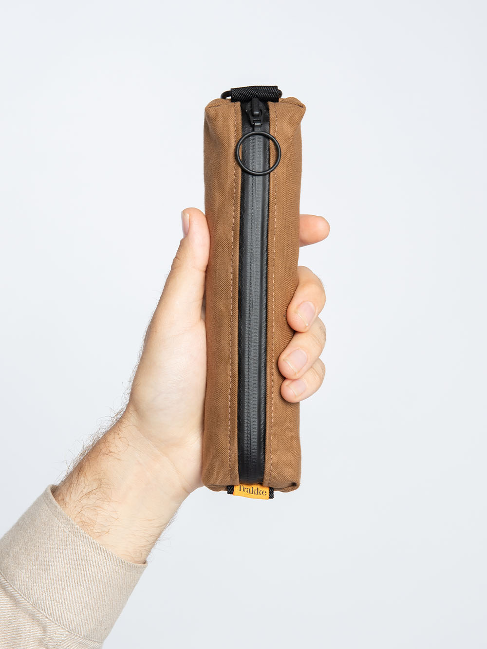 Waxed Canvas Personalized Pencil Case: Custom Small Black Pencil Pouch –  Clark & Taft
